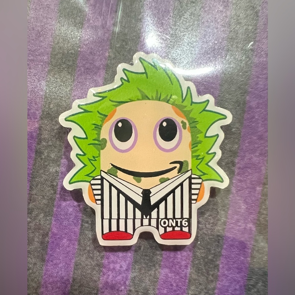 Amazon Employee Collectable Beetlejuice Peccy Pin